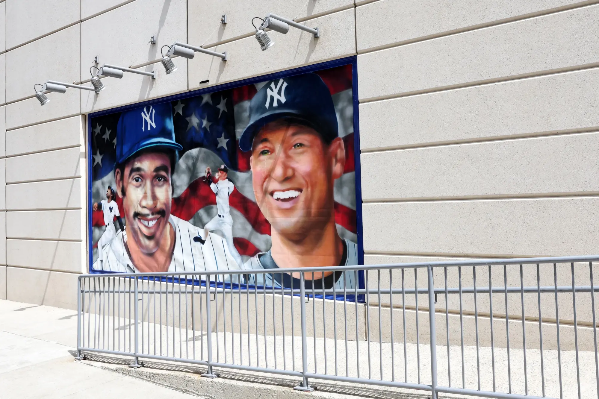 NEW YORK YANKEES HONOR BLACK LEGENDS WITH MURALS. PART 2 OF 3