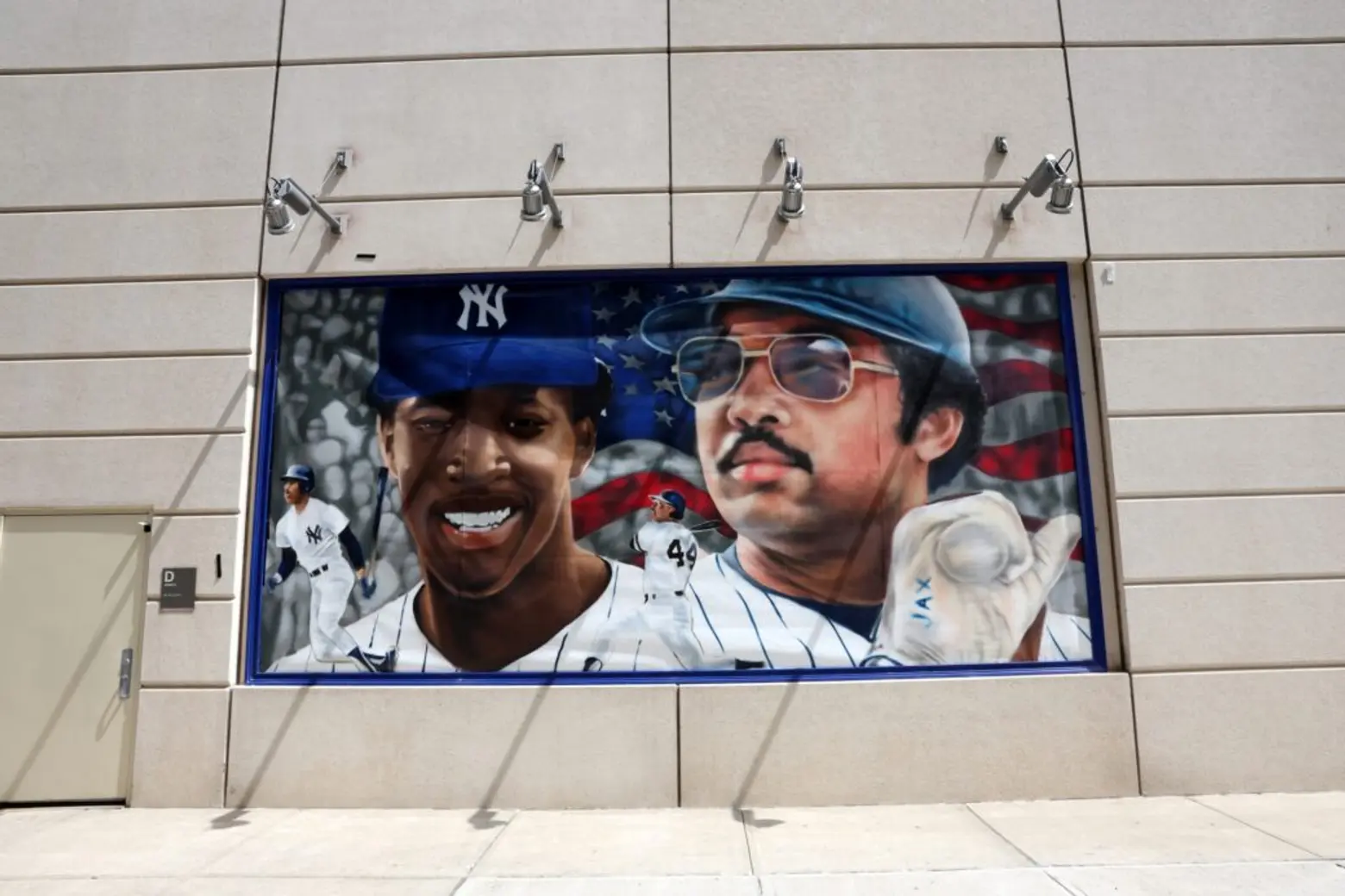 NEW YORK YANKEES HONOR BLACK LEGENDS WITH MURALS. PART 1 OF 3